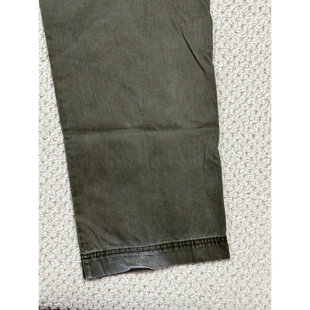 Dockers Pants Mens 38x33 Green Cargo Flat Front Relaxed Fit Field Khakis